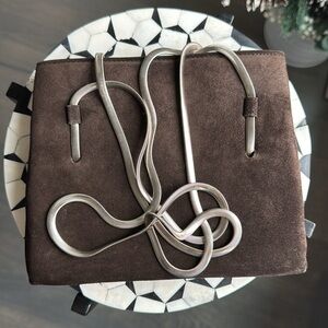 Suede Handbag by Derishow. All leather and suede inside and out.